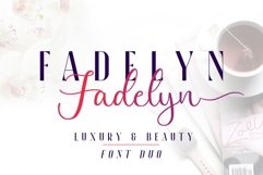 Web Font Fadelyn - Font Duo Product Image 6