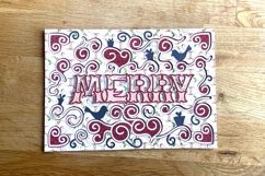 Christmas 3D Layered Design | MerryChristmas 3D SVG Product Image 3