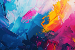 Multi Color Paint Background Wallpaper Product Image 1