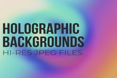 Holographic Background - 8 Hi-Res Files Product Image 1