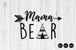 Mama Bear SVG, Mothers Day SVG Product Image 1