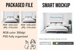 Wooden Frame Smart Mockup PSD &amp; JPG Template Graphic Product Image 2