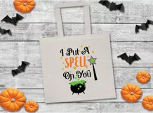 I Put a Spell on You SVG Cut File - Halloween SVG File Product Image 7