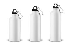 Water bottle. Vector set. Product Image 3