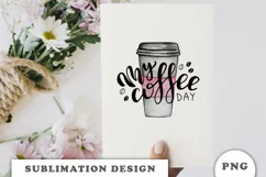 Coffee Sublimation Design Download Instant Png File Product Image 6