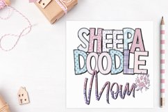 Sheepadoodle Mom PNG Design for Sublimation Product Image 2