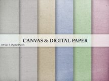 Wedding Canvas Digital Paper Product Image 1