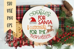 Cookies for Santa & Carrots for the Reindeer SVG EPS DXF PNG Product Image 1