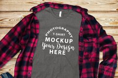 Bella Canvas 3001 Mock-up Bundle Buffalo Plaid style Product Image 2