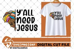 Peeking Girl svg, Afro Girl svg, Jesus svg, Black Woman Product Image 2