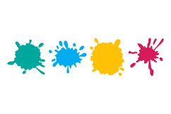 Paint Splash Illustrations Product Image 1
