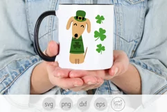 St. Patrick's Day Dog svg, Irish Dog SVG, Dog svg Product Image 6
