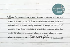 Love is patient | 1 Corinthians 13 Craft File Product Image 3
