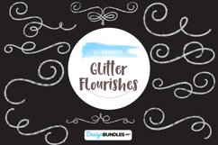 Glitter Flourishes design graphics and illustration Product Image 1