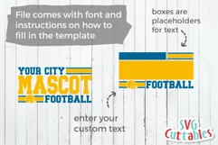 Football SVG | Football Template 005 | Shirt Design Product Image 5