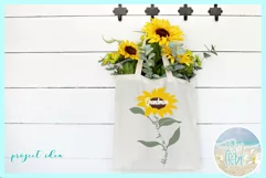 Blessed To Be Called Grandmom Quote with Sunflower SVG Product Image 2