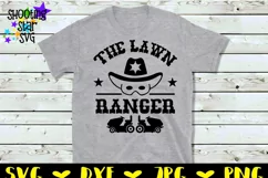 The Lawn Ranger - Lawn Enforcement Officer -Father's Day SVG Product Image 2