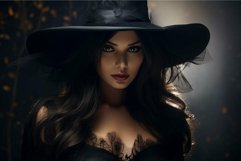 Portrait of a bewitching woman with a mystical aura wearing Product Image 1