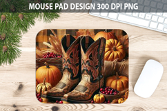 Boots Mouse pad Sublimation - Thanksgiving PNG Design Product Image 1