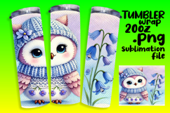 LUXE PNG Tumbler Design 20oz , Cute Animals Product Image 1