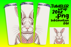 Amazing 20oz Tumbler Wrap Download , Valenines Animals Product Image 1