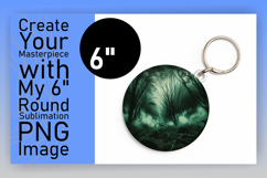 Bright Round Design Coaster PNG , Horror Halloween Product Image 1