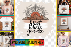 Cheerful TSHIRT PNG Gift Ideas, Funny Quote Product Image 1