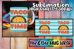 Joyful journeys 11oz 15oz mug wrap, Retro Food Product Image 1