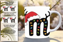 RADIANT PNG Mug Wrap Design 15oz , Christmas Product Image 1