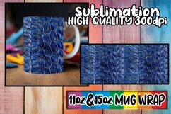 Stylish Elegant 3D Raised Mug Design Sublimation 11oz 15oz Product Image 1