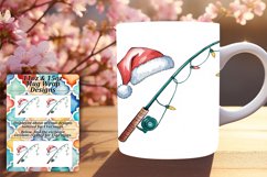 Sublime 11oz Mug Wrap Png Template , Holiday Product Image 1