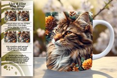 Whimsical Kitty Lover Mug - 11oz/15oz Product Image 1