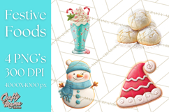 Christmas Sweets Food Cookies PNG Product Image 1