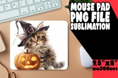 Watercolor Halloween Mouse Pad PNG Product Image 1