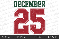 December 25 Svg | Christmas svg Product Image 1