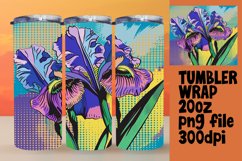 Cheerful Floral Pattern Tumbler Designs Product Image 1