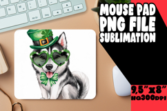 WHIMSICAL mouse PAD PNG Design, St Patrick Product Image 1