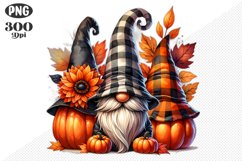 Halloween Gnomes Sublimation - Clipart PNG Design Product Image 1