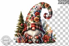 Christmas Gnome Sublimation - Clipart PNG Design Product Image 1