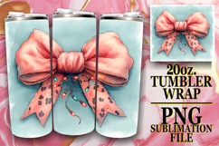 Serene reflections 20oz tumbler wrap, Christmas Product Image 1