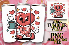 GIFT OF RADIANCE 20oz TUMBLER WRAP, Valenines Heart Product Image 1