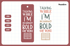 45 Bookmark Saying SVG Bundle | Funny Book Lovers Product Image 7