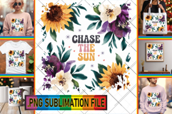 Dazzling PNG Art for TSHIRTS, Flower Quote Product Image 1