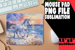 Mystic Holiday Unicorn Fantasy Mouse Pads Product Image 1