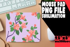 Sublimation Mouse Pad Design Watercolor Boho Bouquet Product Image 1