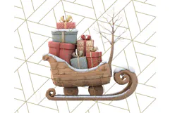Santa Claus Clipart, North Pole Holiday PNG Graphics Product Image 5