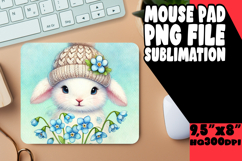 BLISSFUL MOUSE PAD INSPIRATIONAL DESIGN, Cute Animals Product Image 1