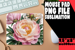 BLISSFUL mouse pad Playful Design, Flowers Product Image 1