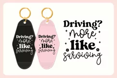 Funny Driving Motel Keychain SVG Vol.2 | More Like Surviving Product Image 3