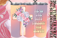 Joyful escapes 20oz tumbler wrap, Cross Product Image 1